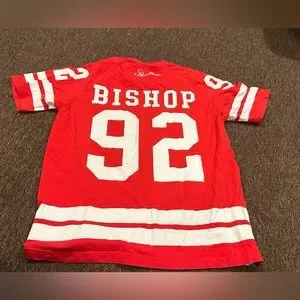 Shirts | 2pac Tupac Post Game Jersey Aop Rip 92 Detroit Red